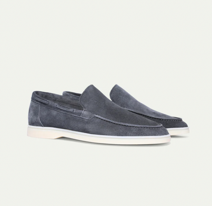 Men's Classic Loafers - Relaxed Fit All-Season