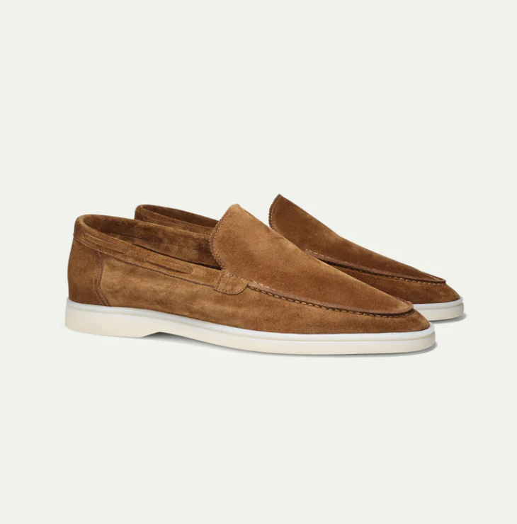 Men's Classic Loafers - Relaxed Fit All-Season