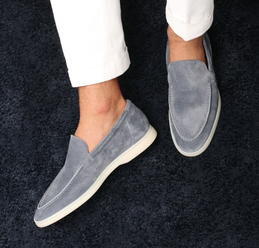 Men's Classic Loafers - Relaxed Fit All-Season
