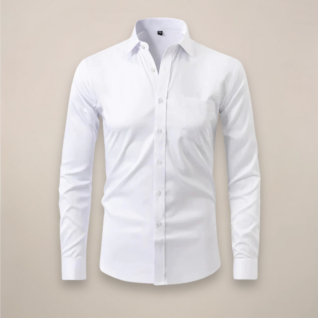 Men's Classic Fit Long Sleeve Shirt - Lightweight Breathable