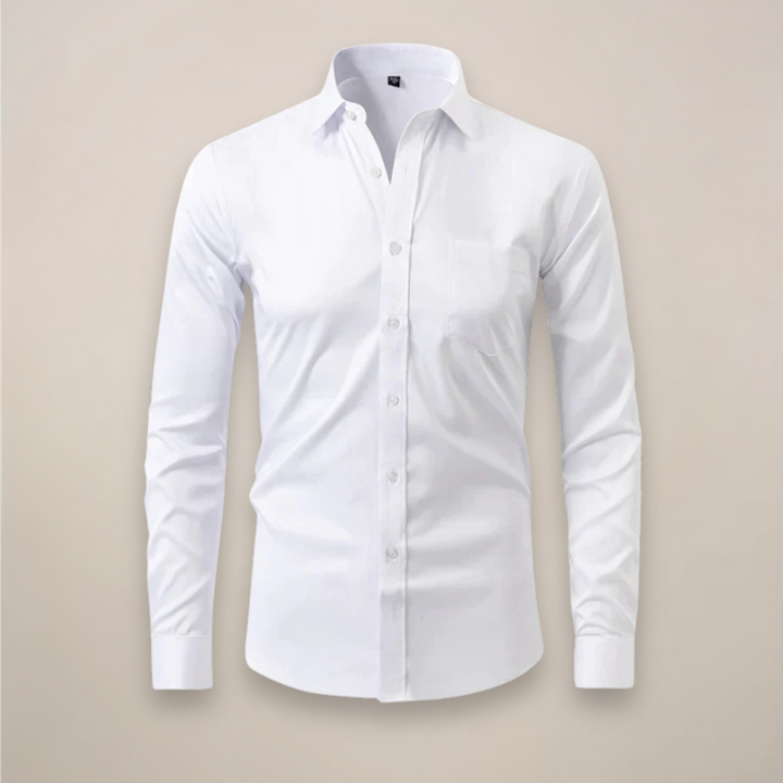 Men's Classic Fit Long Sleeve Shirt - Lightweight Breathable