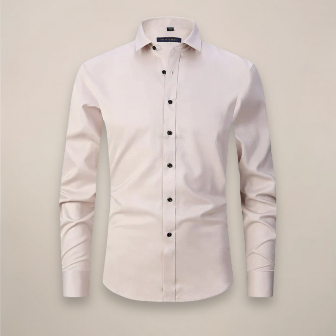 Men's Classic Fit Long Sleeve Shirt - Lightweight Breathable