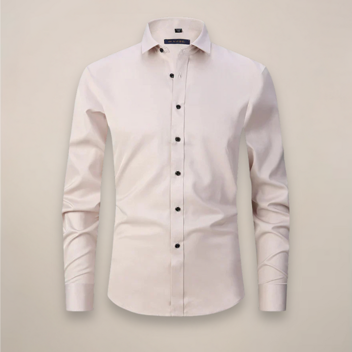 Men's Classic Fit Long Sleeve Shirt - Lightweight Breathable