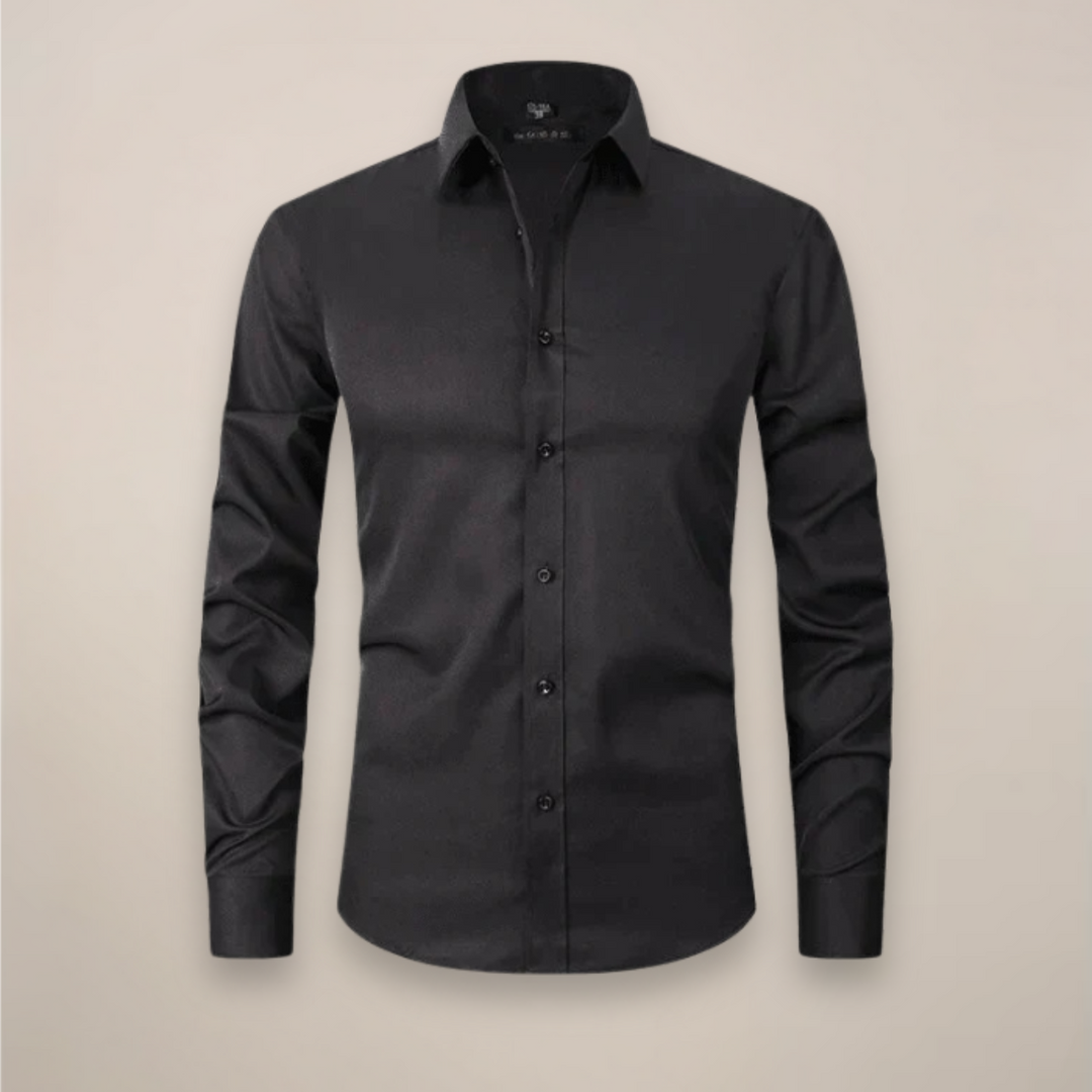 Men's Classic Fit Long Sleeve Shirt - Lightweight Breathable
