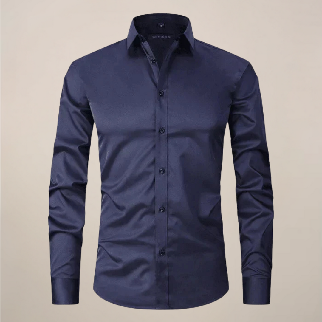 Men's Classic Fit Long Sleeve Shirt - Lightweight Breathable
