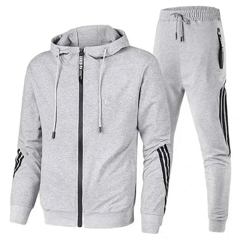 John | Men's Stylish Two-Piece Tracksuit Set