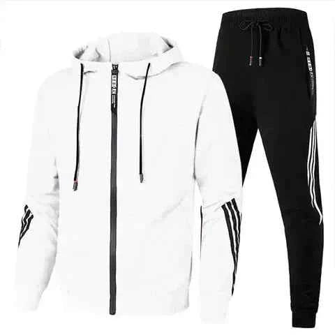 John | Men's Stylish Two-Piece Tracksuit Set