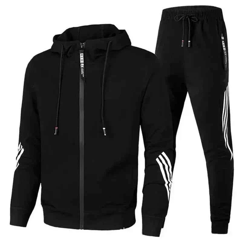 John | Men's Stylish Two-Piece Tracksuit Set
