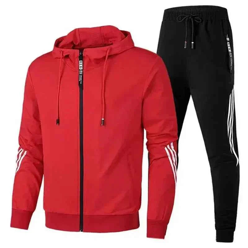 John | Men's Stylish Two-Piece Tracksuit Set