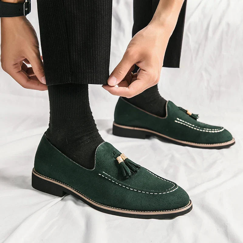 Men's Suede Moccasins - Smart Casual Footwear