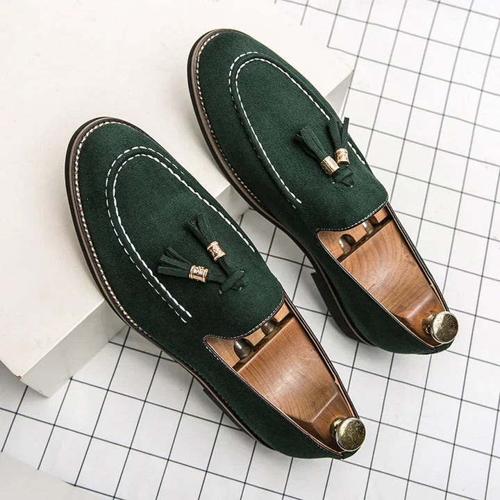 Men's Suede Moccasins - Smart Casual Footwear