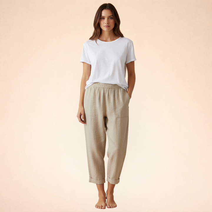 Isobel | Women's Soft Touch Pocket Pant, Casual