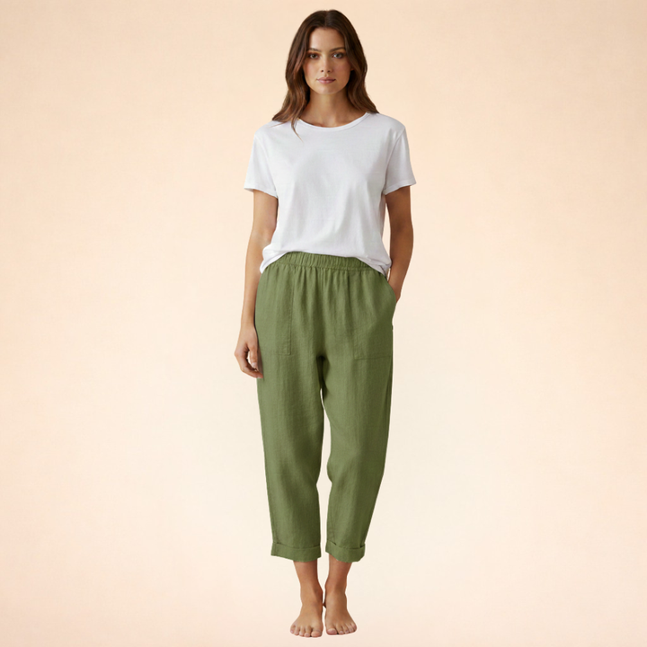 Isobel | Women's Soft Touch Pocket Pant, Casual