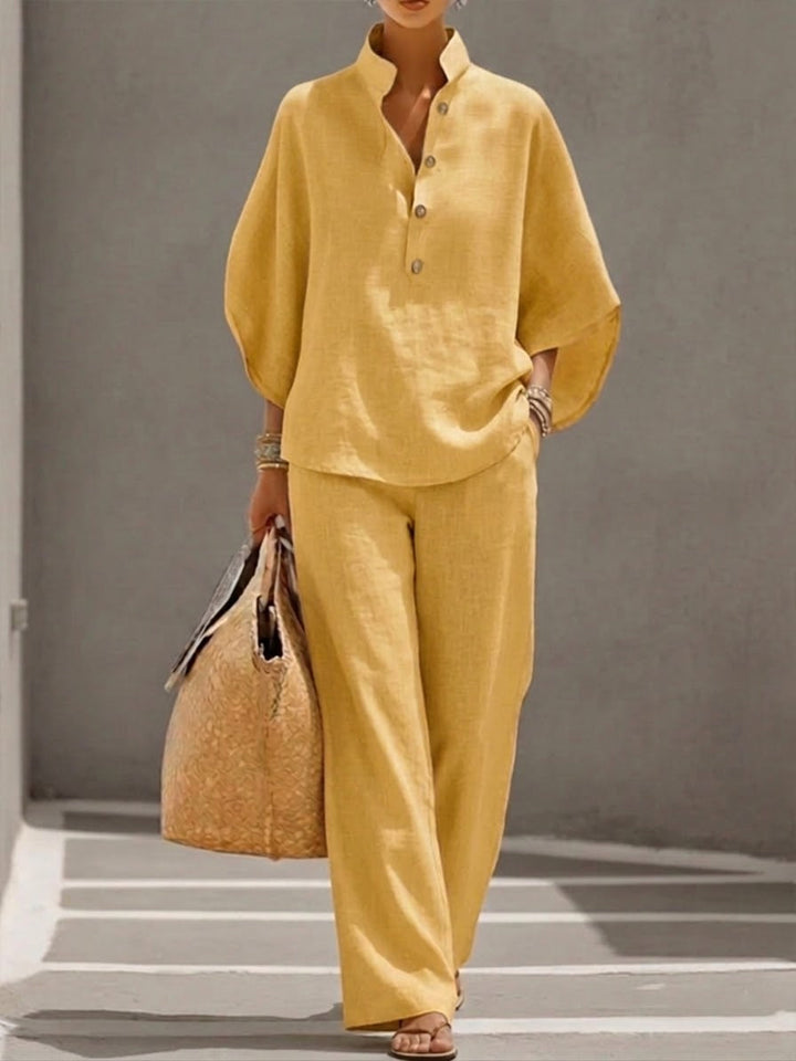 Nerina | Women's Lightweight Loungewear Blouse, Casual