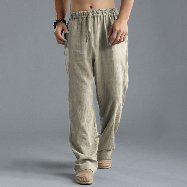 Finn | Men's Casual Linen Trousers