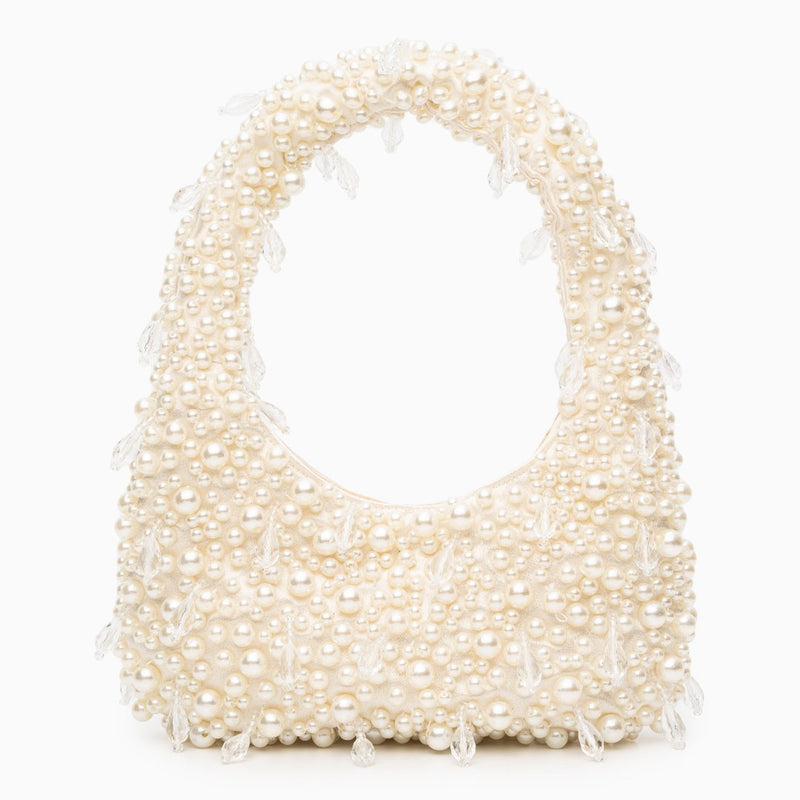 Women's Structured Mini Handbag - Sculpted Top-Handle Design