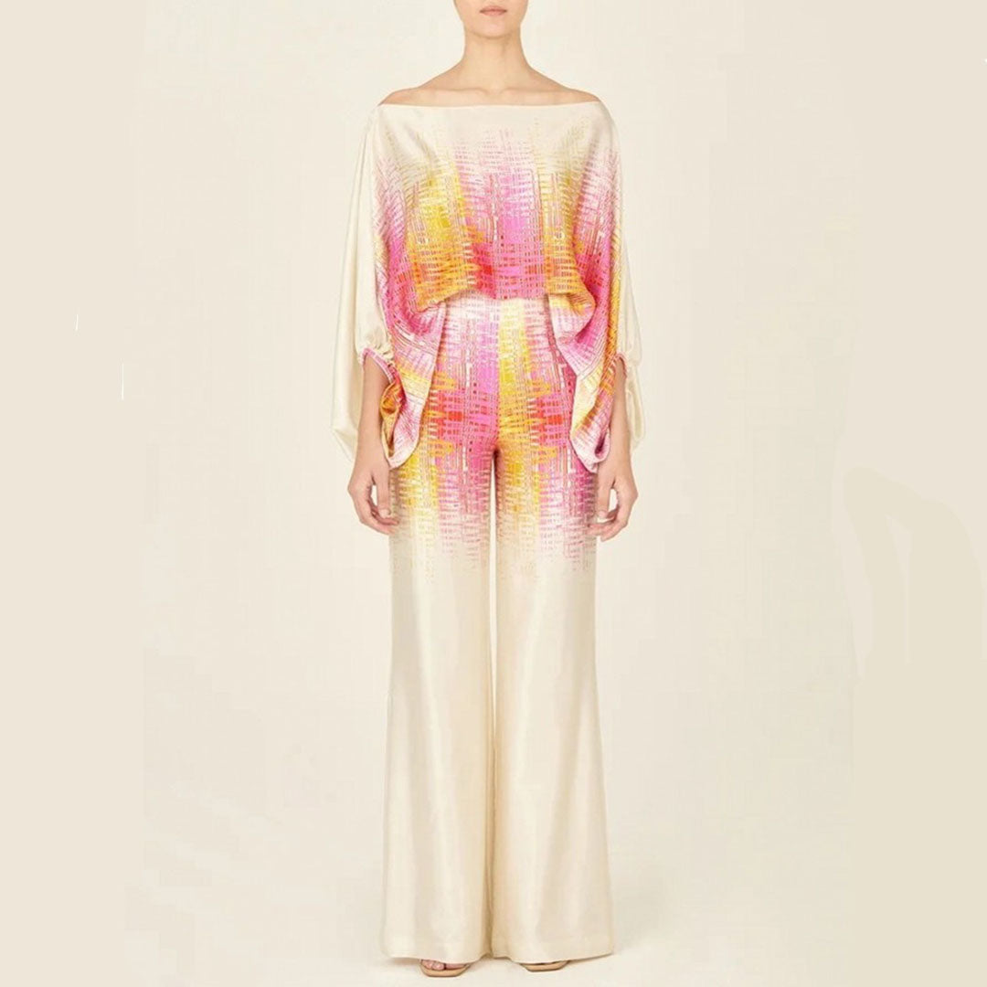Nova | Women's Two-Piece Blouse Outfit Set
