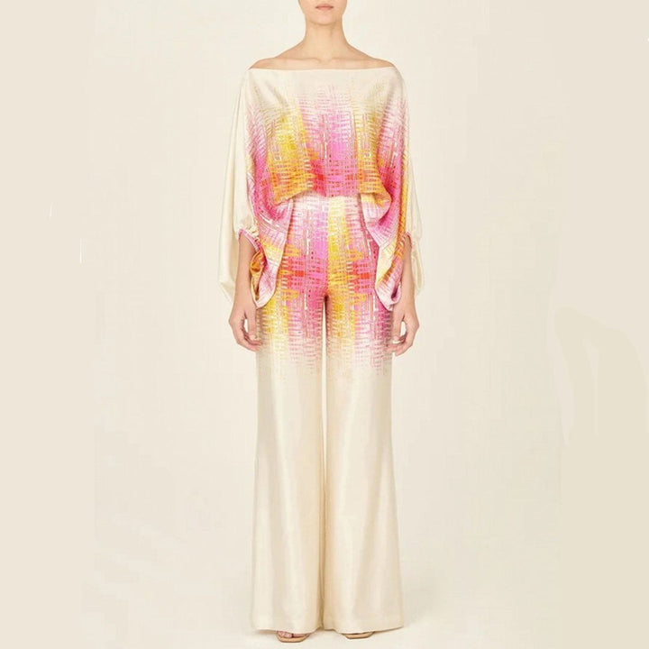Nova | Women's Two-Piece Blouse Outfit Set