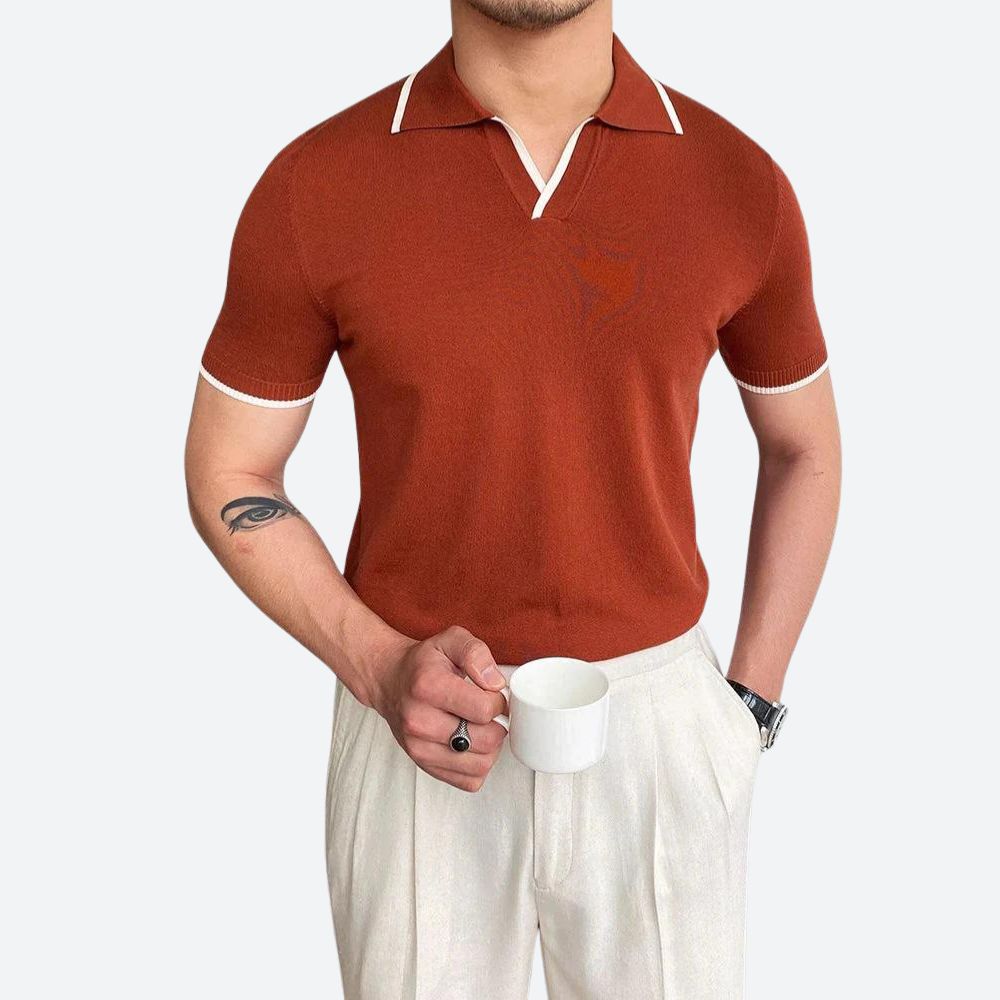 Men's Casual Polo Shirt - Summer Casual
