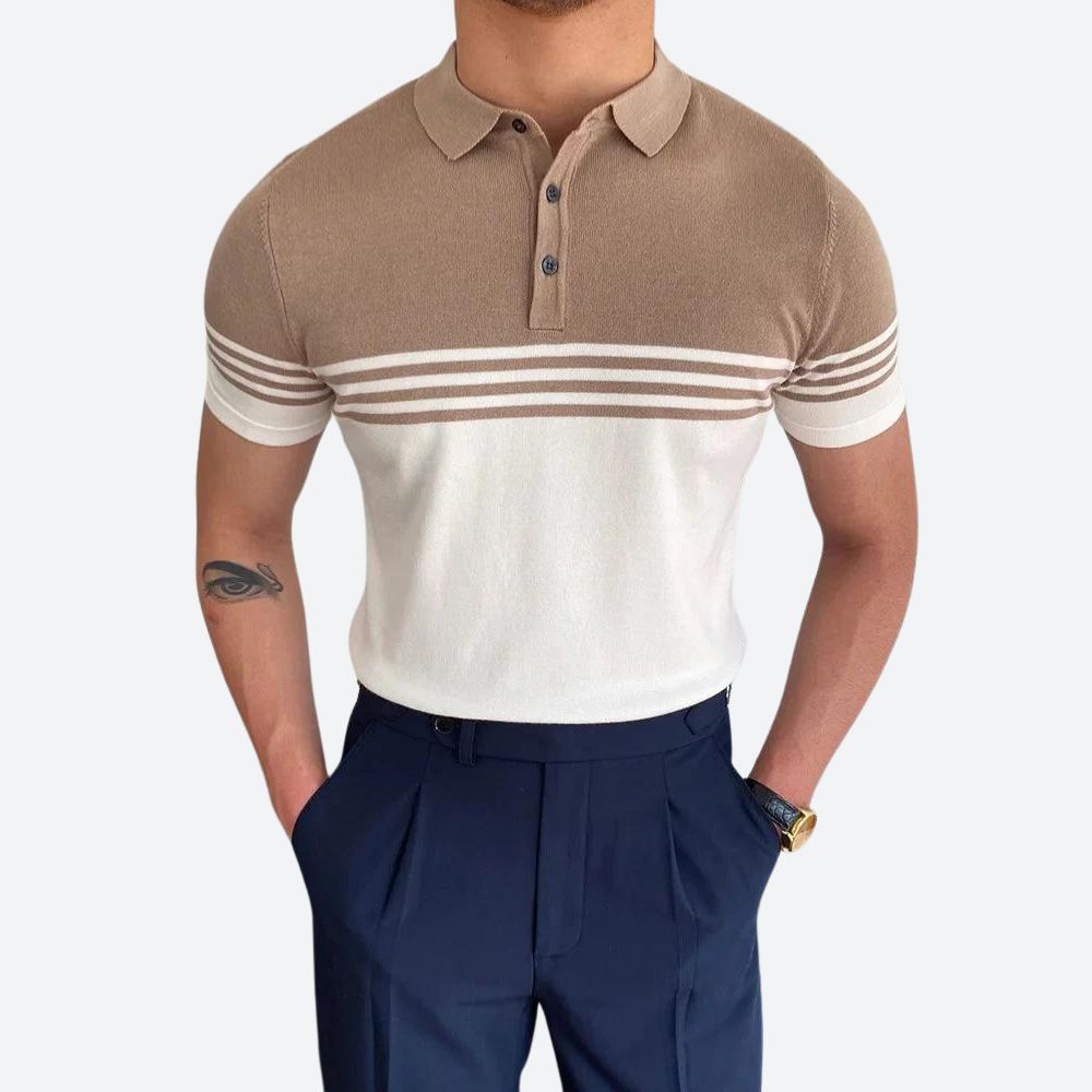 Men's Casual Polo Shirt - Summer Casual