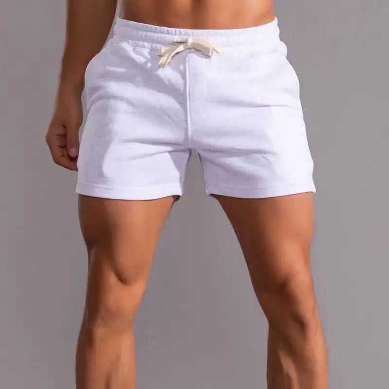 Men's Cotton Fitness Shorts - Gym Workouts