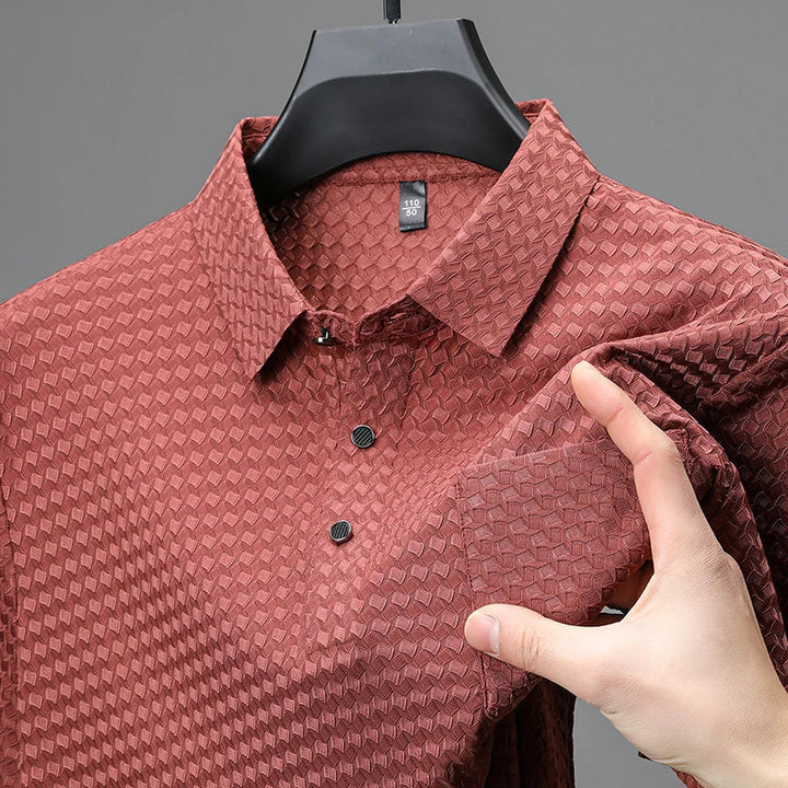 Men's Performance Knit Polo Shirt - Casual Wear