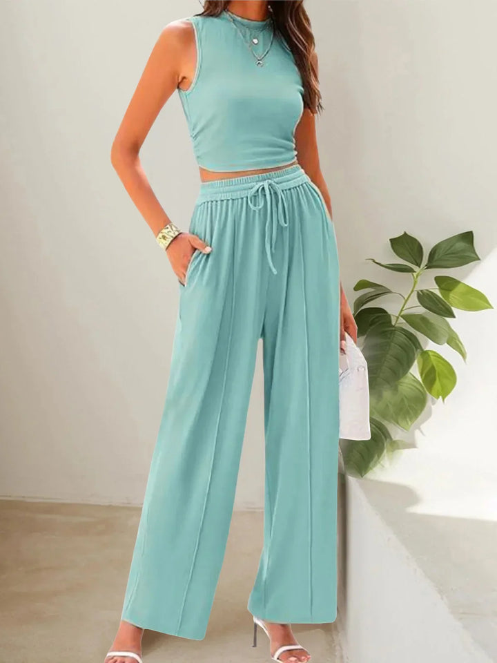 Lena | Women's Two-Piece Pant Set, Summer