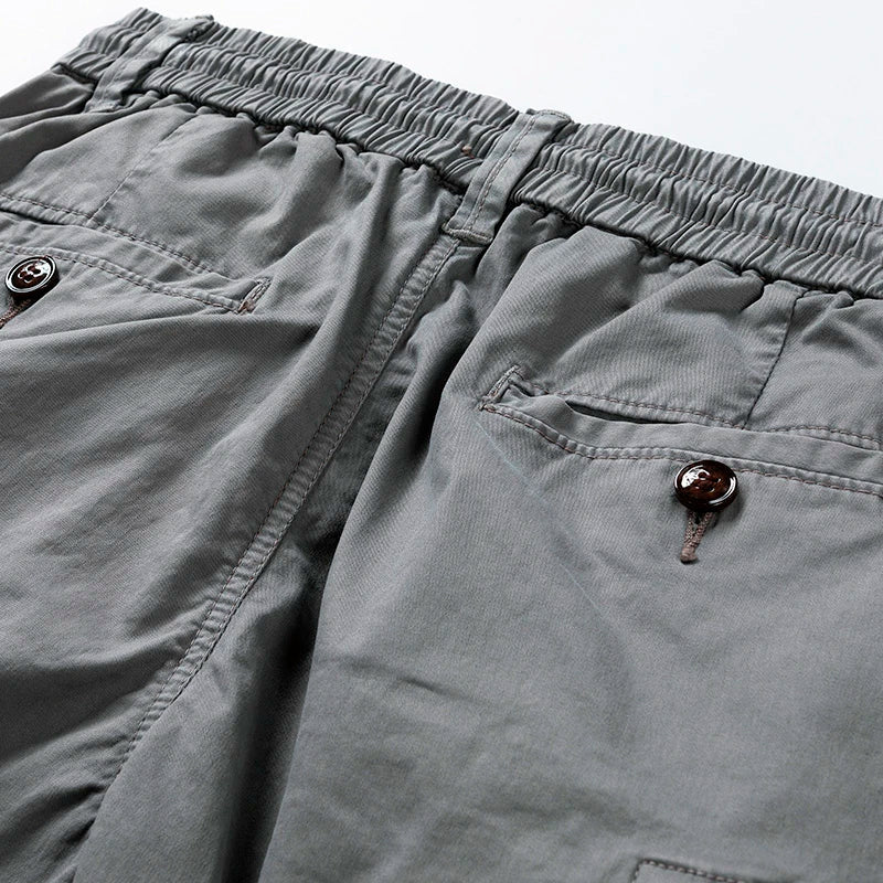 Men's Cargo Shorts - Multi-Pocket - Relaxed Fit