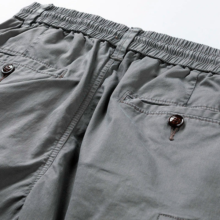 Men's Cargo Shorts - Multi-Pocket - Relaxed Fit