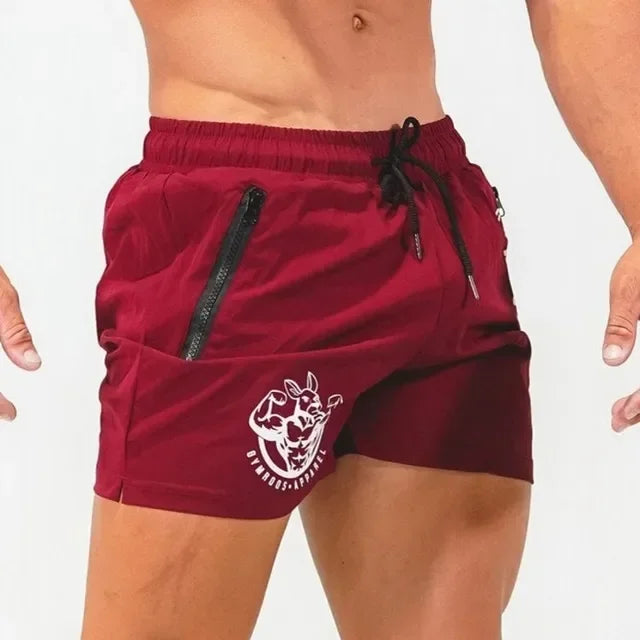 Men's Athletic Knit Shorts - Casual Workout