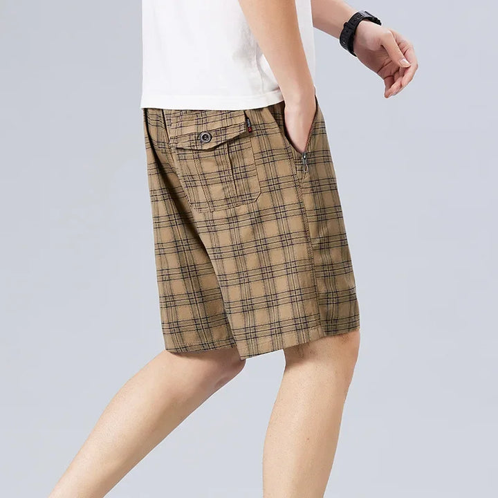Men's Casual Cotton Shorts - Summer