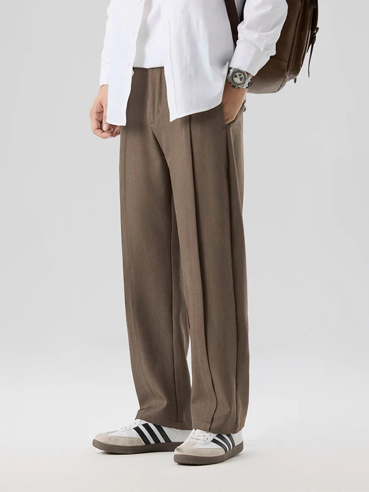 Men's Casual Cotton Pants - Relaxed Fit