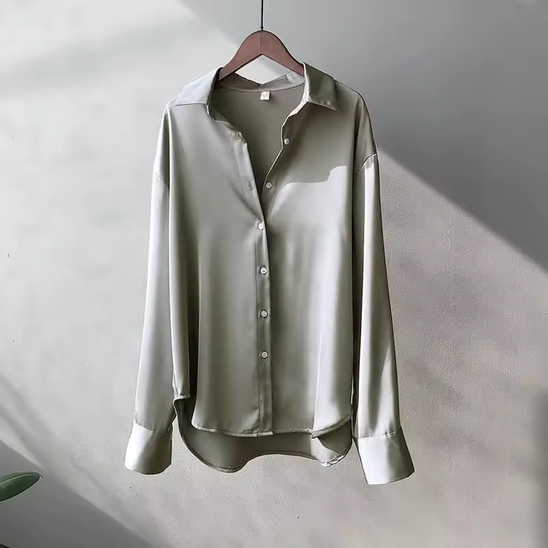 Sophia | Women's Silk Blouse, Casual Wear