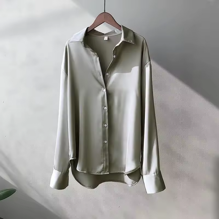 Sophia | Women's Silk Blouse, Casual Wear