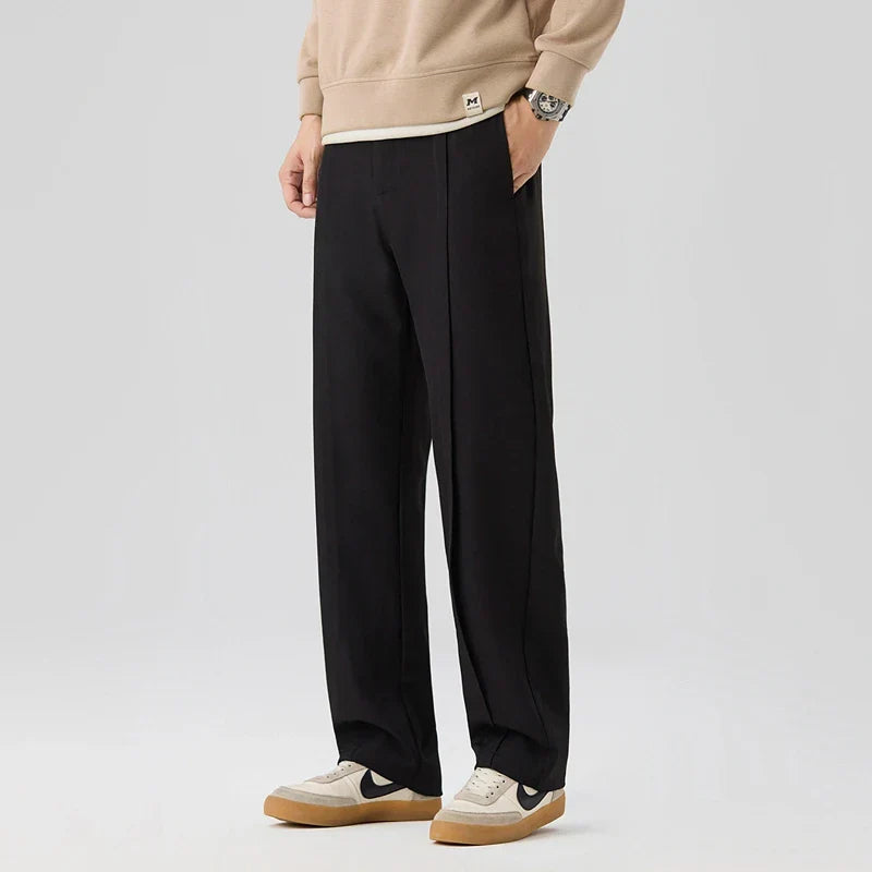 Men's Casual Cotton Pants - Relaxed Fit