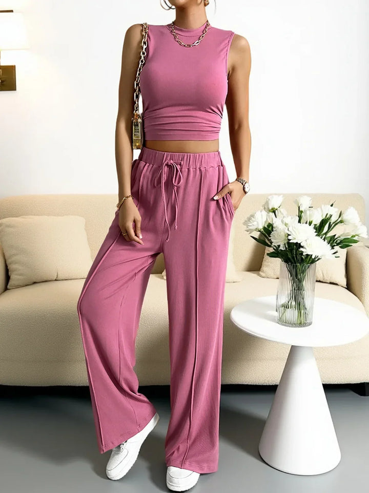 Lena | Women's Two-Piece Pant Set, Summer
