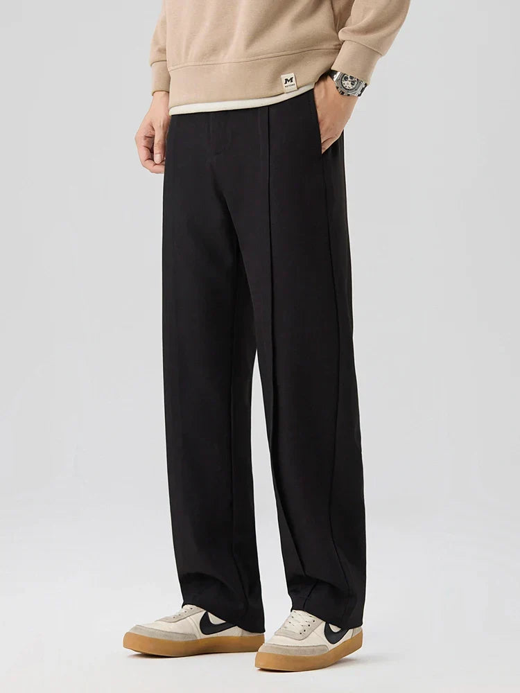 Men's Casual Cotton Pants - Relaxed Fit