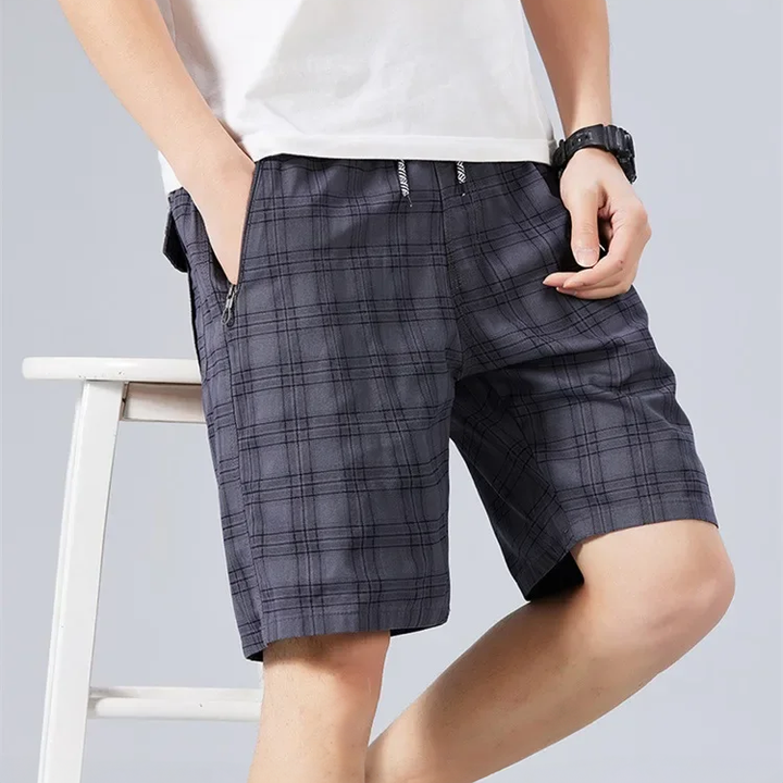 Men's Casual Cotton Shorts - Summer