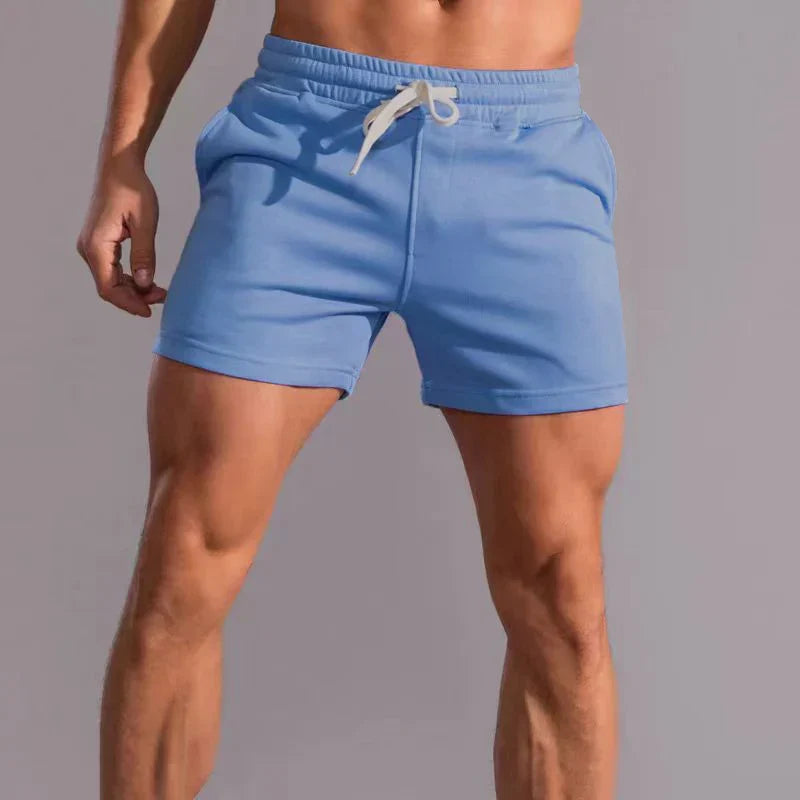 Men's Cotton Fitness Shorts - Gym Workouts