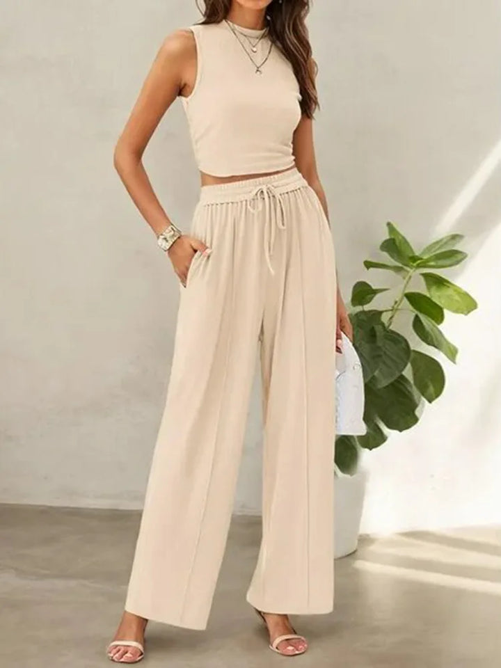 Lena | Women's Two-Piece Pant Set, Summer