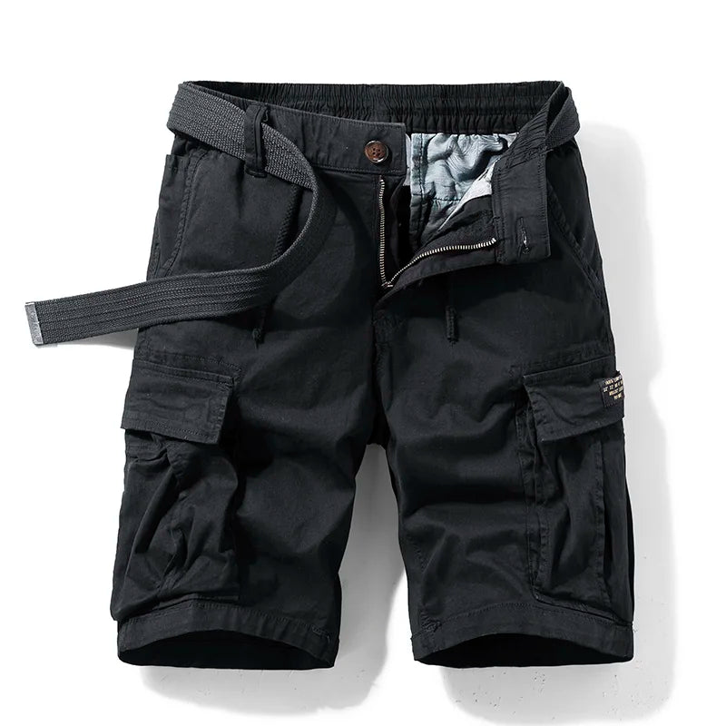 Men's Cargo Shorts - Multi-Pocket - Relaxed Fit