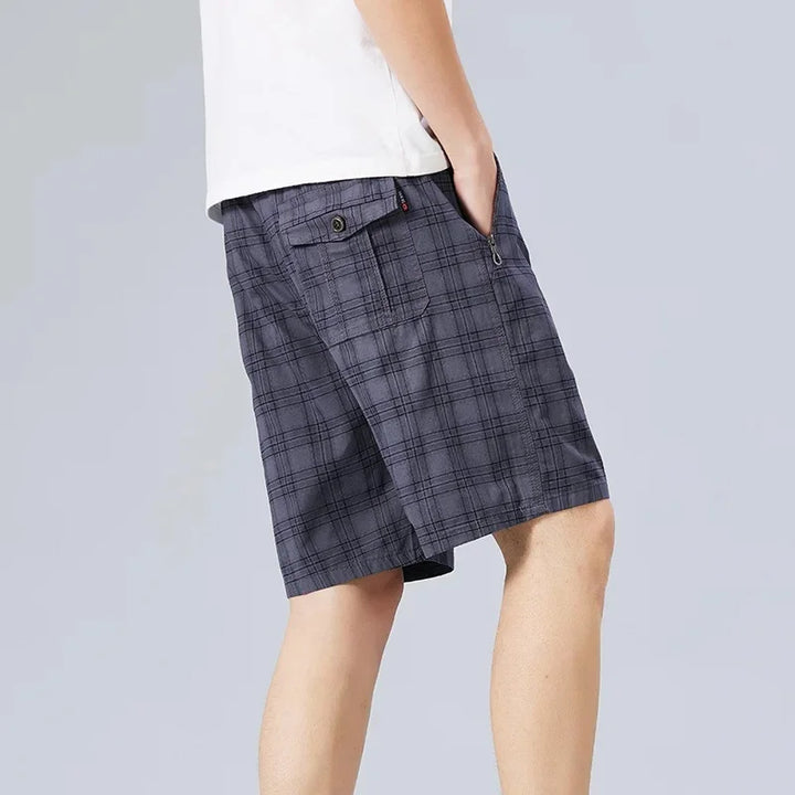 Men's Casual Cotton Shorts - Summer