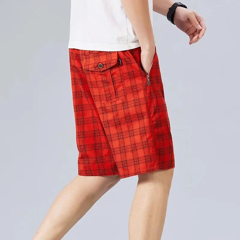 Men's Casual Cotton Shorts - Summer
