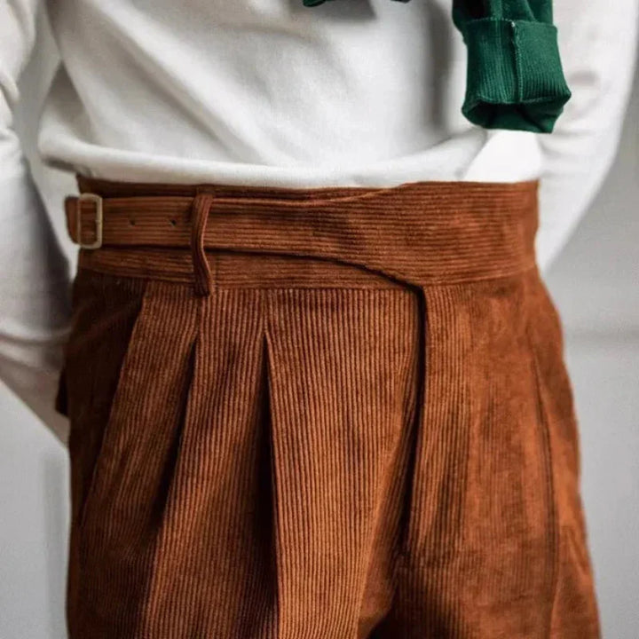 Men's Casual Corduroy Pants - Stylish Comfort