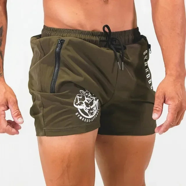 Men's Athletic Knit Shorts - Casual Workout