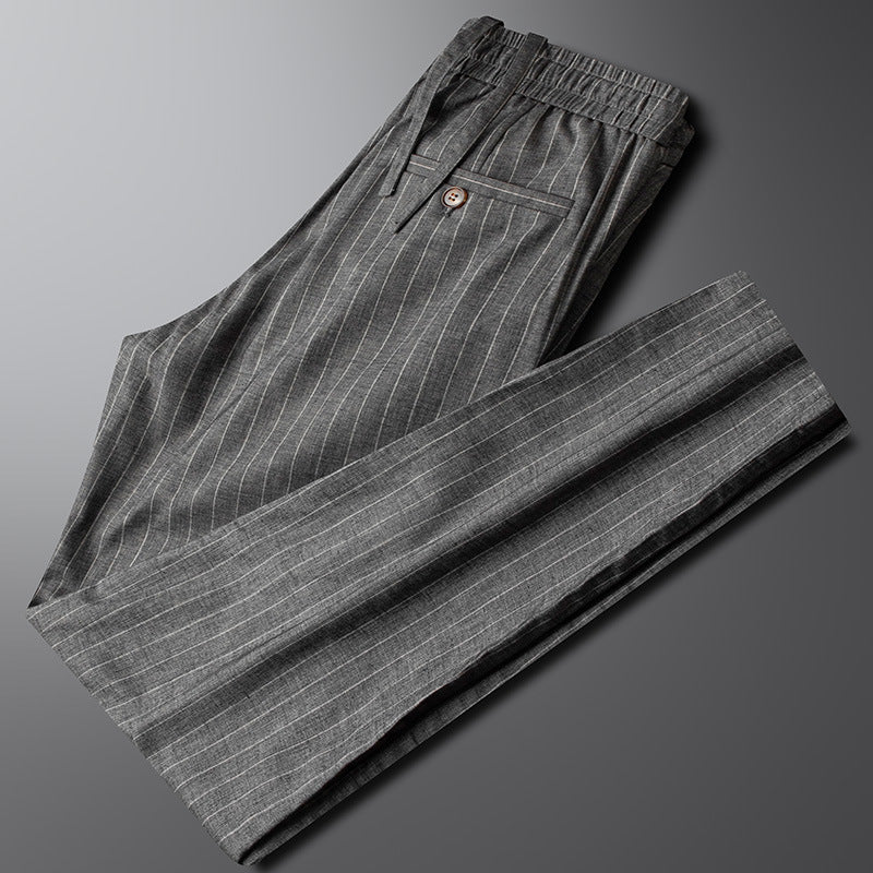 Men's Casual Linen Pants - Summer Beach