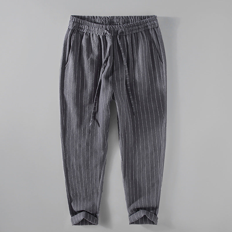 Men's Casual Lightweight Linen Pants - Summer Vacation