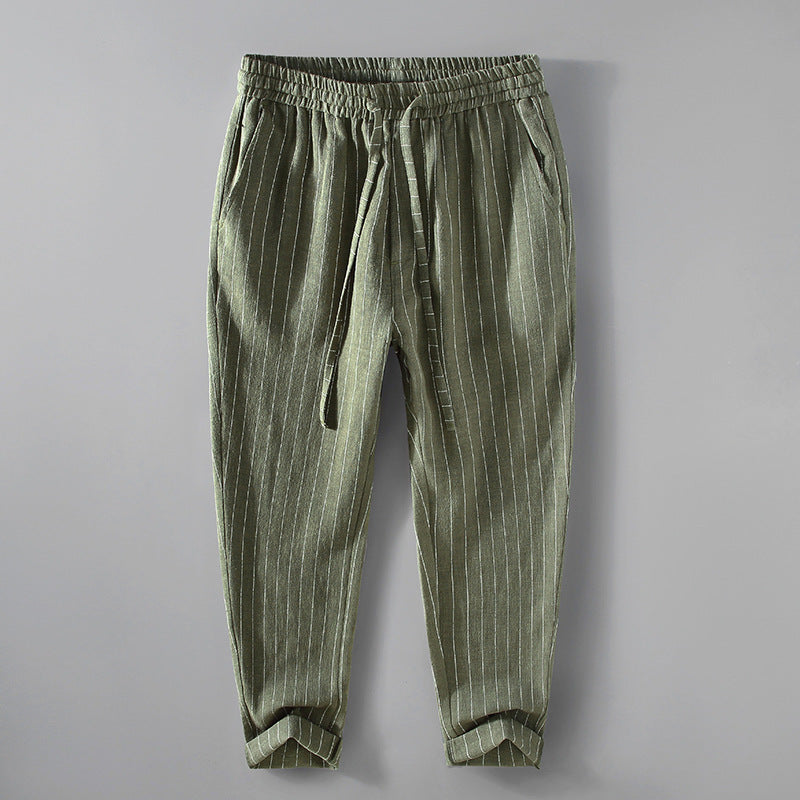 Men's Casual Lightweight Linen Pants - Summer Vacation