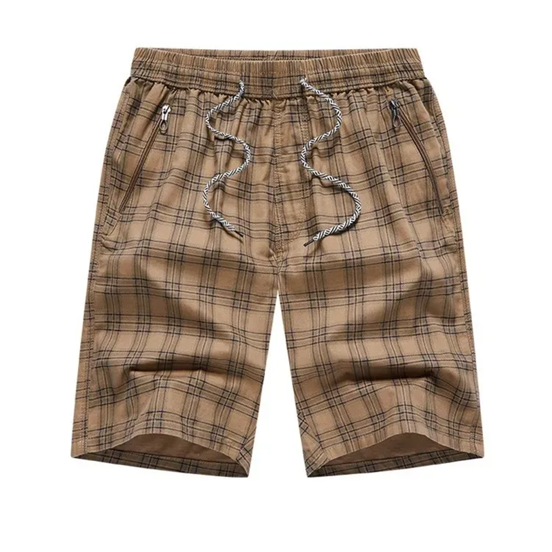 Men's Casual Cotton Shorts - Summer