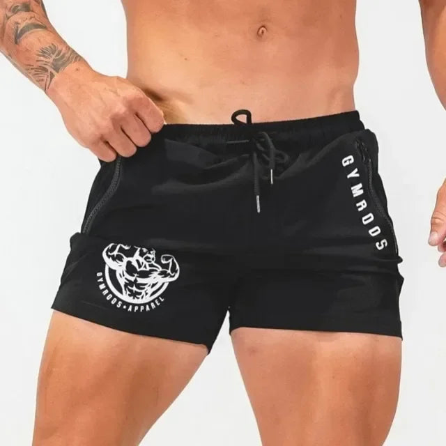 Men's Athletic Knit Shorts - Casual Workout